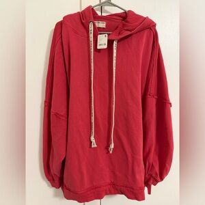 We The Free Red Pullover